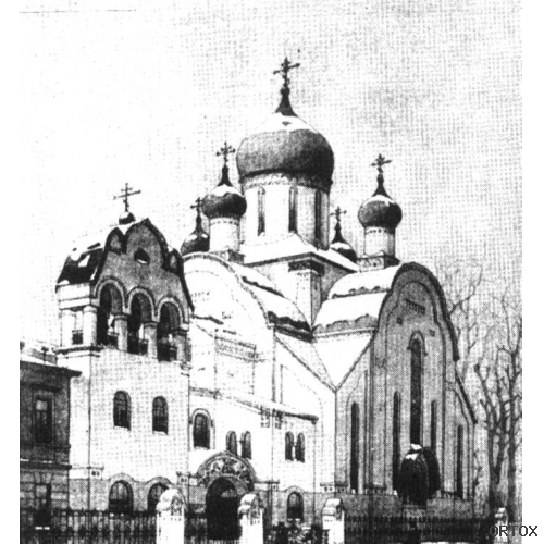 Крыжановский. Эскизный проект церкви